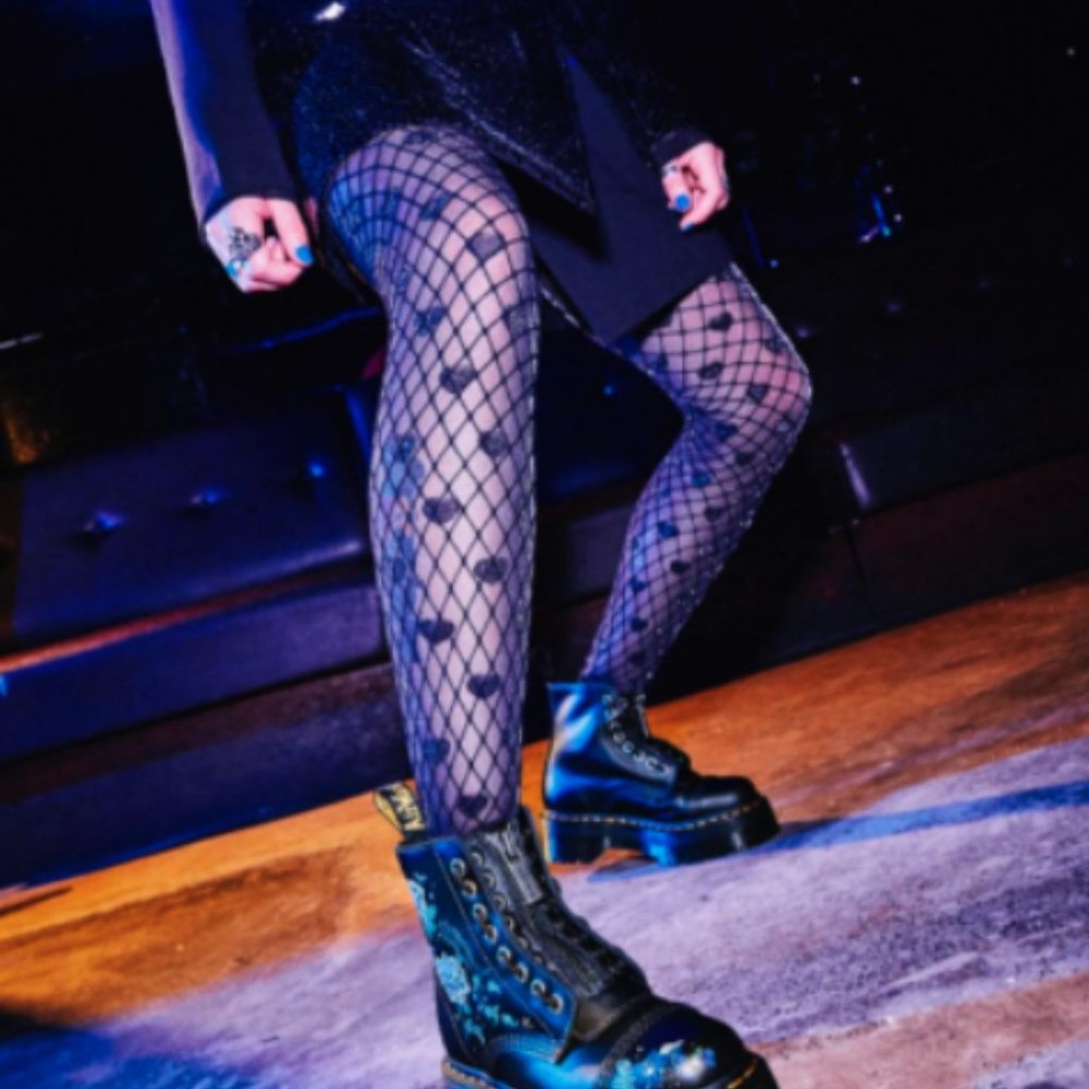 Dr. Martens SINCLAIR MYSTIC FLORAL LEATHER PLATFORM BOOTS MSRP$220 UniqueDetails - Picture 5 of 11